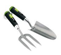 Draper 65960 Ensemble Truelle et Fourche en Acier Carbone, Bleu