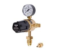 Draper 70151 Régulateur de bouteille de gaz industriel avec jauge unique, 300 bar