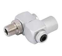Draper 70865 Raccords à air pivotants 1/4" Argenté