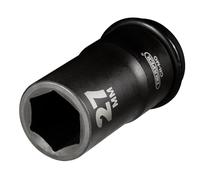 Draper 71908 Douille à choc carrée Hi-Torq 6 pans 3/4" Bleu 27 mm