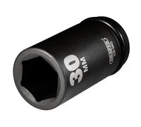 Draper 71916 Douille à choc carrée Hi-Torq 6 pans 30 mm Bleu