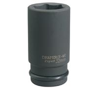 Draper 71924 Douille à choc carrée Hi-Torq 6 pans 32 mm Bleu