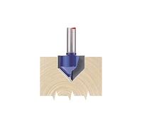 Draper 75337 Fraise à défoncer 1/4" 19 mm x 90 degrés en carbure de tungstène