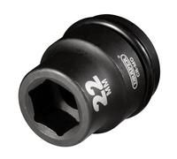 Draper 75968 Square Drive Expert Hi-Torq Douille à choc 6 pans Bleu 22 mm