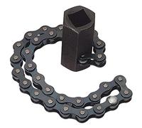 Draper 77592 1/2" Square Drive Or 24Mm 130Mm Capacity Chain Oil Filter Wrench, Noir