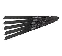 Draper 81716 100 mm Dt101b Expert Lame de scie sauteuse Set - Argent (5 pièces), noir, 81732, 230 voltsV