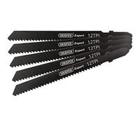 Draper 81722 92 mm dt119b Expert Lame de scie sauteuse Lot - Noir (Lot de 5)