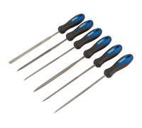 Draper 83982 Ensemble De Limes À Aiguille 140Mm Poignée Douce 6Pc