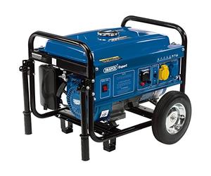 Draper 87088 Générateur à essence avec roulettes (2.5kva/2.5kw) - multicolore