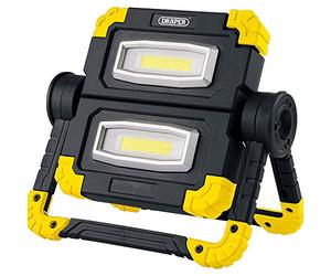 Draper 87696 Lampe de travail rechargeable COB Jaune 10 W