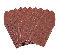 Draper 99261 Lot de 10 feuilles abrasives en oxyde d'aluminium Grain 80 32 x 92 mm