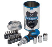 Draper 99413 Stubby Tournevis à Cliquet et Bit Set (18 Pièce)