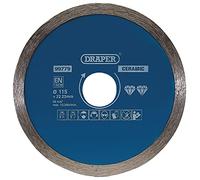 Draper 99779 Lame diamant continue Bleu 115 mm