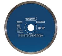 Draper 99780 Lame diamant continue Bleu 180 mm