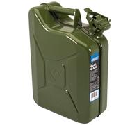 Draper Acier Réservoir Carburant 10L Vert Résistant Essence Diesel Storage Peut