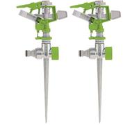 Draper Arroseur à Impulsion Automatique Rotatif 09180, Vert (Lot de 2)
