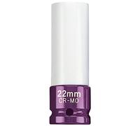 Draper Awns/22 mm Expert 1/5,1 cm carré d'entraînement Hi-Torq Socket Écrou de roue pour roues en alliage, Bleu,