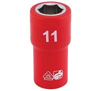 Draper B6vde-mm Entièrement isolé Tournevis à douille VDE, Bleu, 1/10,2 cm carré d'entraînement