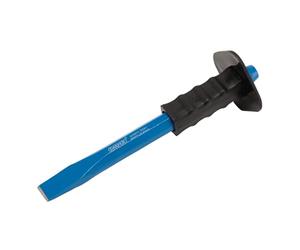 Draper Bd5g/AP octogonale Tige Ciseau à froid avec protection de la main, Bleu, 25 x 300 mm