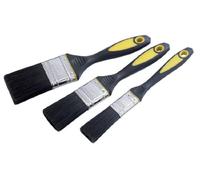 Draper Bricolage 09259 Lot de 3 Brosses à peinture à poignée ergonomique