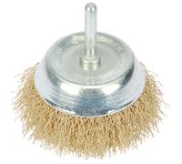 Draper Brosse métallique cuvette à tige Ø50mm