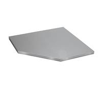 Draper BUNKER 33203 Plan de travail modulaire en acier inoxydable pour armoire d'angle 865 mm pour atelier et garage
