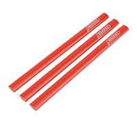 Draper CP/3 Lot de 3 crayons de charpentier, Bleu, 174 mm