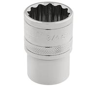 Draper D-AF Douille à 12 pans carrée 3/8", bleu, 49481