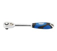 Draper D60mh/SG 60 dents Micro Tête réversible à cliquet à grip doux, Bleu, 3/20,3 cm carré d'entraînement