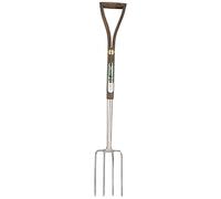 Draper Dbfg/FSC/I Fourche avec manche en bois de frêne certifié FSC - Bleu