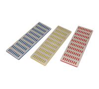 Draper Diamant Pierre à Aiguiser Affûtage Set 3 Pièce Taille 152 x 50 x 4.2mm