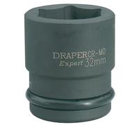 Draper Douille à Choc Hi-Torq 21 mm 3/4", qualité Experte, Chrome molybdène, 6 Points, 200 g