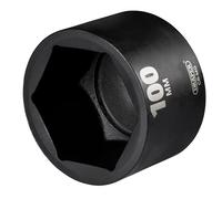 Draper Douille d’impact Profonde 100mm 1in Carrée 6 Points Chrome Moly 08529
