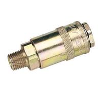 Draper Dra37833 1/4 Filetage mâle P onique Raccord de circulation de l'air (vendu en vrac), bleu