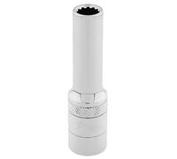 Draper Dt-mm/B 3/20,3 cm carré d'entraînement Hi-Torq 12 points Douille profonde, Bleu, 8 mm