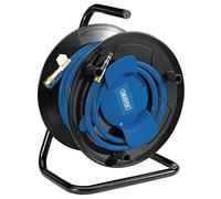 Draper Enrouleur de tuyau d'air 70838, 20 bar (280 psi), 20 m, bleu et noir
