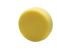 Draper Éponge de Polissage 150 mm avec Crochet et Boucle Jaune 15 cm 01796