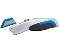 Draper Expert 02888 Quick-Change Soft-Grip Retractable Trimming Knife with 5 Blades