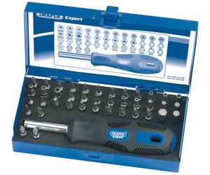Draper Expert 03108 Kit tournevis porte-embouts et embouts 42 pièces