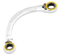 Draper Expert 03934 Hi-Torq 2-Ring R. Demi Lune Clés 11x13mm
