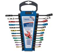 Draper Expert 23017 Hi-Torq® Clé À Molette Métrique Colorée Ensemble (13 Pièces)