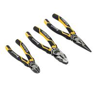 Draper Expert 28038 Haut Effet de Levier Pince Set, Jaune (3 Pièce)
