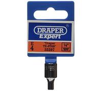 Draper Expert 32297 E4 1/4 carré Drive Douilles TX-Star