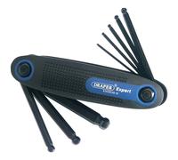 Draper Expert 33837 8 Pièce Métrique Balle Fin Clé En Poche Rangement Support