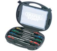 Draper Expert 40002 Ensemble De 8 Tournevis Dans Un Étui