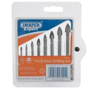 Ensemble De Forets Pour Carrelage Et Verre Draper Expert 8 Pièces 3 À 10Mm 48221