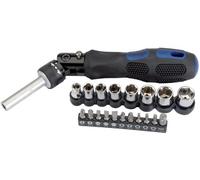 Draper Expert 48301 Ensemble tournevis à cliquet /douilles / embouts 20 pièces