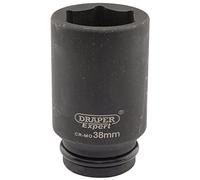 Draper Expert 5069 38 mm 3/4 "- Couple élevé-choc profond 6 Pans Empreinte