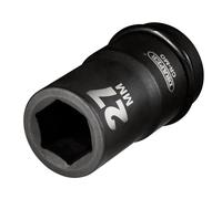 Draper Expert 5132 17 mm 2,5 cm carré d'entraînement Hi-Torq à 6 Points Deep Impact Socket, 425D-MM