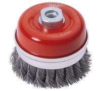Draper Expert 52633 100mm X M14 Noeud de Torsion Brosse Coupe Métallique